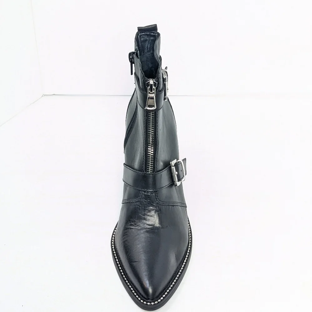 NWOT Steve Madden leather halle boots - Picture 5 of 16